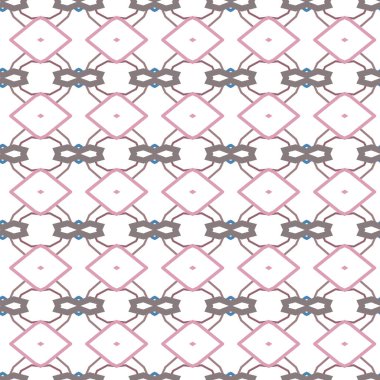 Geometrik şekilli kusursuz desen çizimi