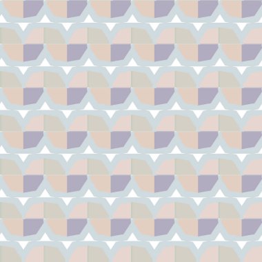 Geometrik şekilli kusursuz desen çizimi
