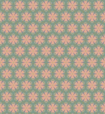 Geometrik şekilli kusursuz desen çizimi