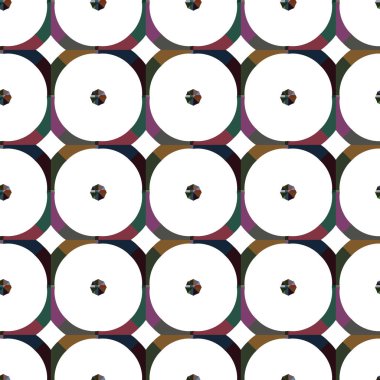 Geometrik şekilli kusursuz desen çizimi