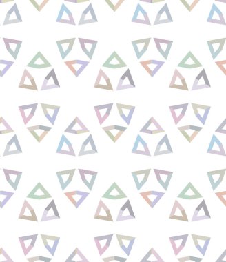 Geometrik şekilli kusursuz desen çizimi