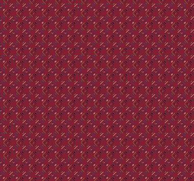 Geometrik şekilli kusursuz desen çizimi