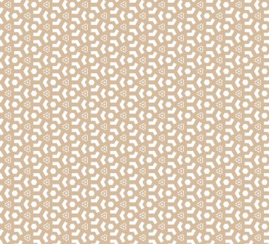 Geometrik şekilli kusursuz desen çizimi