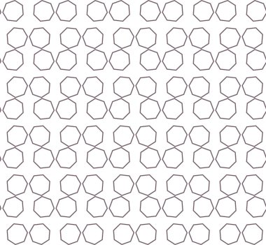 Geometrik şekilli kusursuz desen çizimi