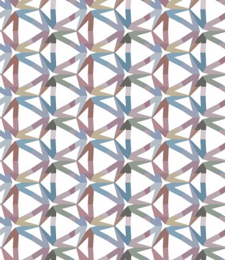 Geometrik şekilli kusursuz desen çizimi