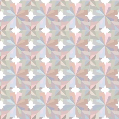 Geometrik şekilli kusursuz desen çizimi