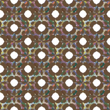 Geometrik şekilli kusursuz desen çizimi