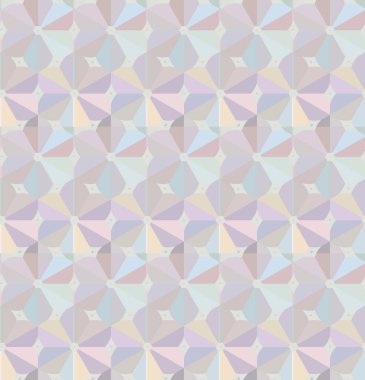 Geometrik şekilli kusursuz desen çizimi