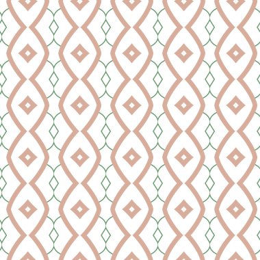 Geometrik şekilli kusursuz desen çizimi