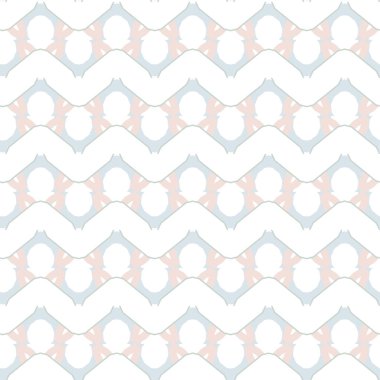 Geometrik şekilli kusursuz desen çizimi