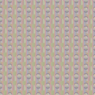 Geometrik şekilli kusursuz desen çizimi