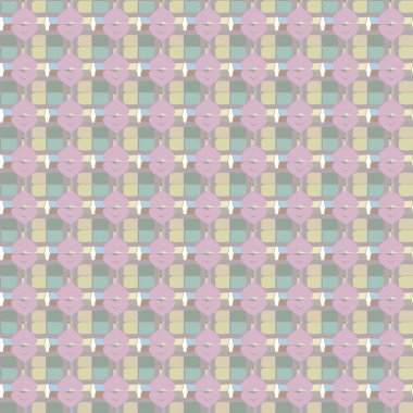 Geometrik şekilli kusursuz desen çizimi