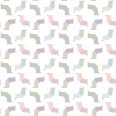 Geometrik şekilli kusursuz desen çizimi