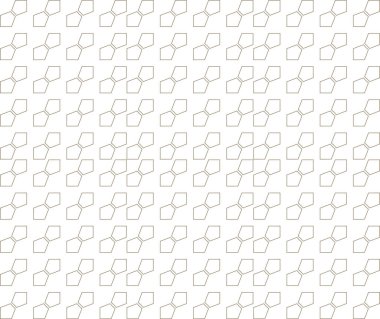 Geometrik şekilli kusursuz desen çizimi