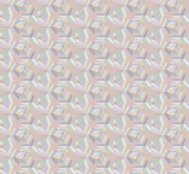 Geometrik şekilli kusursuz desen çizimi
