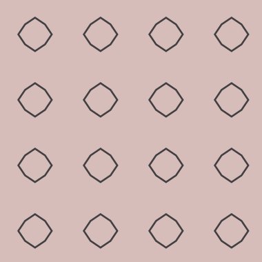 Geometrik şekilli kusursuz desen çizimi