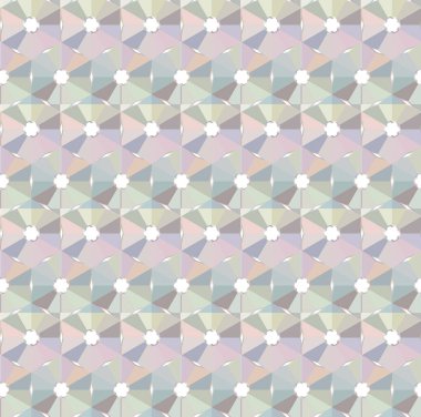 Geometrik şekilli kusursuz desen çizimi