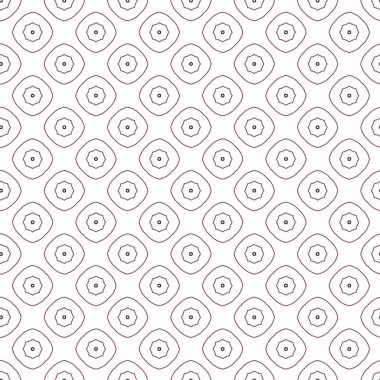 Geometrik şekilli kusursuz desen çizimi