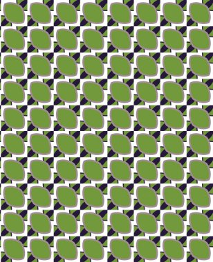 Geometrik şekilli kusursuz desen çizimi