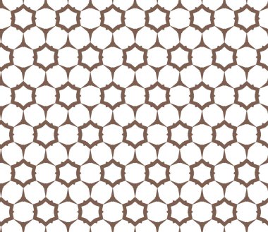 Geometrik şekilli kusursuz desen çizimi