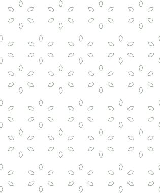 Geometrik şekilli kusursuz desen çizimi