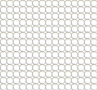 Geometrik şekilli kusursuz desen çizimi