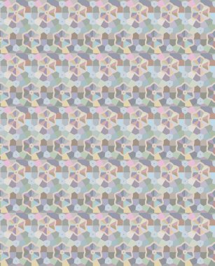 Geometrik şekilli kusursuz desen çizimi