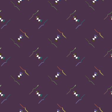 Geometrik şekilli kusursuz desen çizimi