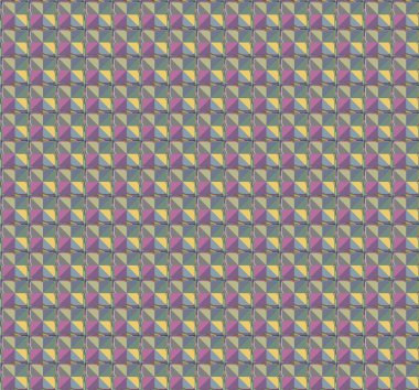 Geometrik şekilli kusursuz desen çizimi