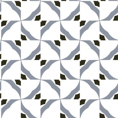 Geometrik şekilli kusursuz desen çizimi