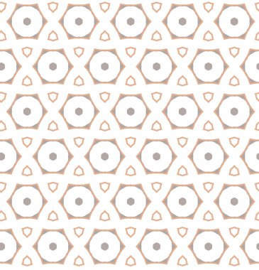 Geometrik şekilli kusursuz desen çizimi