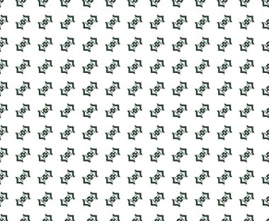 Geometrik şekilli kusursuz desen çizimi