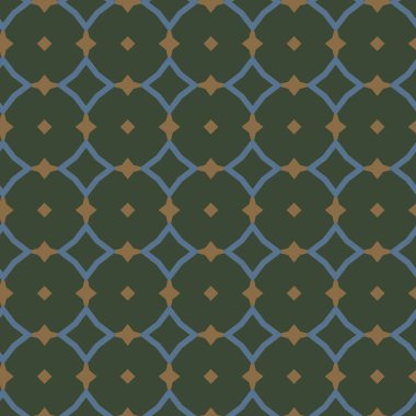 Geometrik şekilli kusursuz desen çizimi