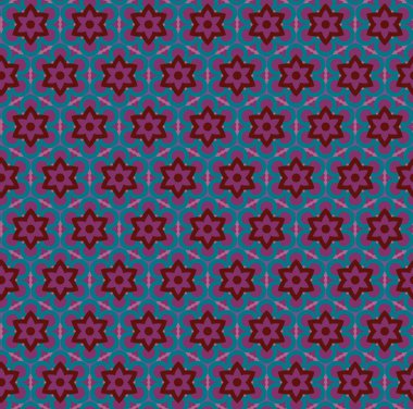 Geometrik şekilli kusursuz desen çizimi