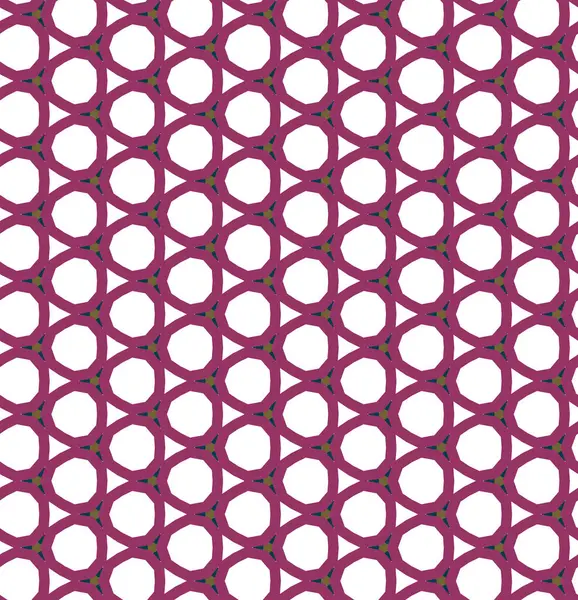 Pola Mulus Dengan Bentuk Geometris Ilustrasi - Stok Vektor