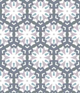 Geometrik şekilli kusursuz desen çizimi