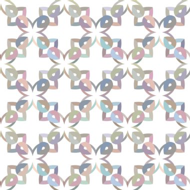 Geometrik şekilli kusursuz desen çizimi