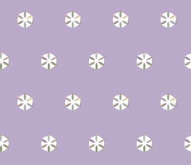 Geometrik şekilli kusursuz desen çizimi