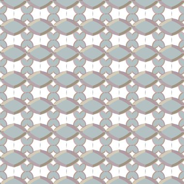 Geometrik şekilli kusursuz desen çizimi