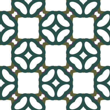 Geometrik şekilli kusursuz desen çizimi