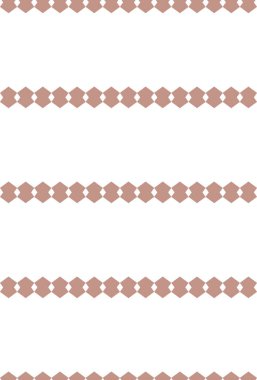 Geometrik şekilli kusursuz desen çizimi