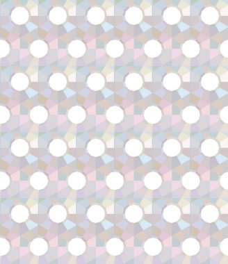 Geometrik şekilli kusursuz desen çizimi