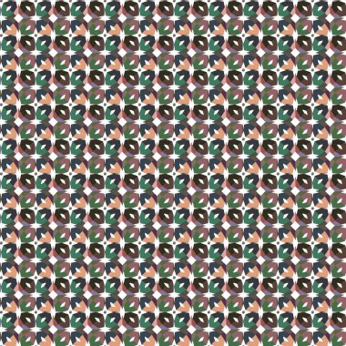 Geometrik şekilli kusursuz desen çizimi