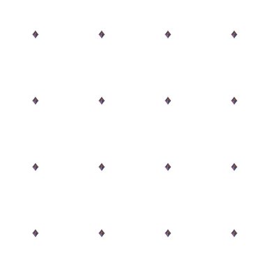 Geometrik şekilli kusursuz desen çizimi