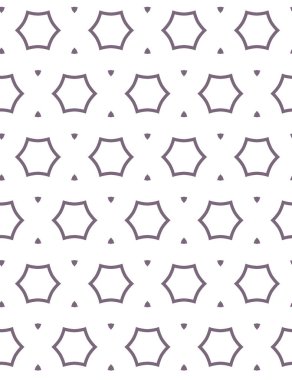 Geometrik şekilli kusursuz desen çizimi