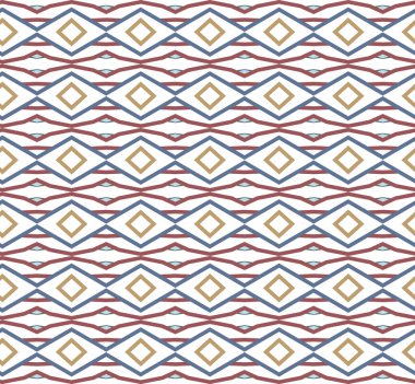 Geometrik şekilli kusursuz desen çizimi