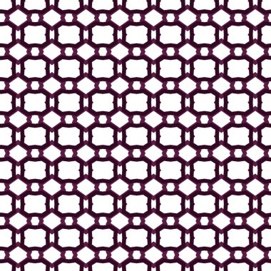 Geometrik şekilli kusursuz desen çizimi