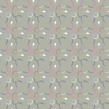 Geometrik şekilli kusursuz desen çizimi