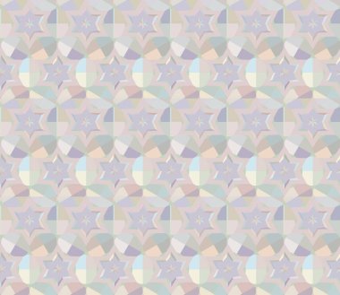 Geometrik şekilli kusursuz desen çizimi