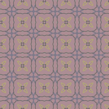 Geometrik şekilli kusursuz desen çizimi